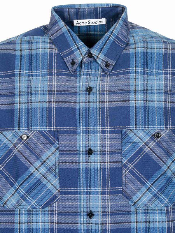 iKRIX Acne Studios: Camisas - Camisa - Azul