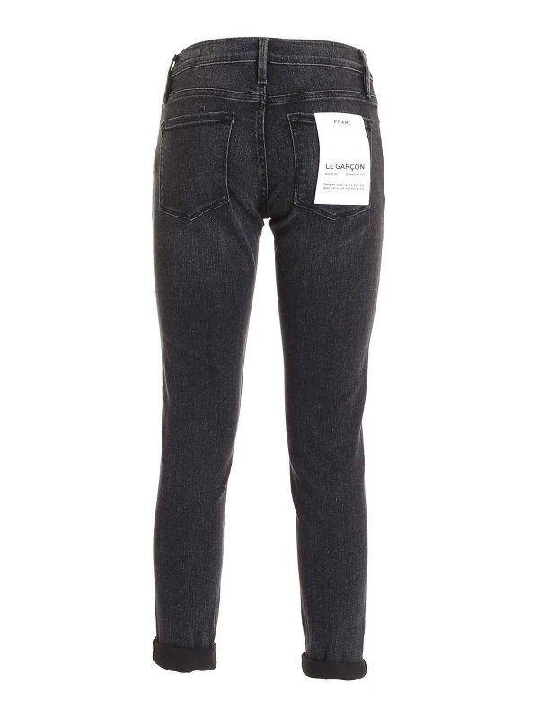 Frame Denim: Jeans pitillos online - Vaqueros Pitillos - Negro