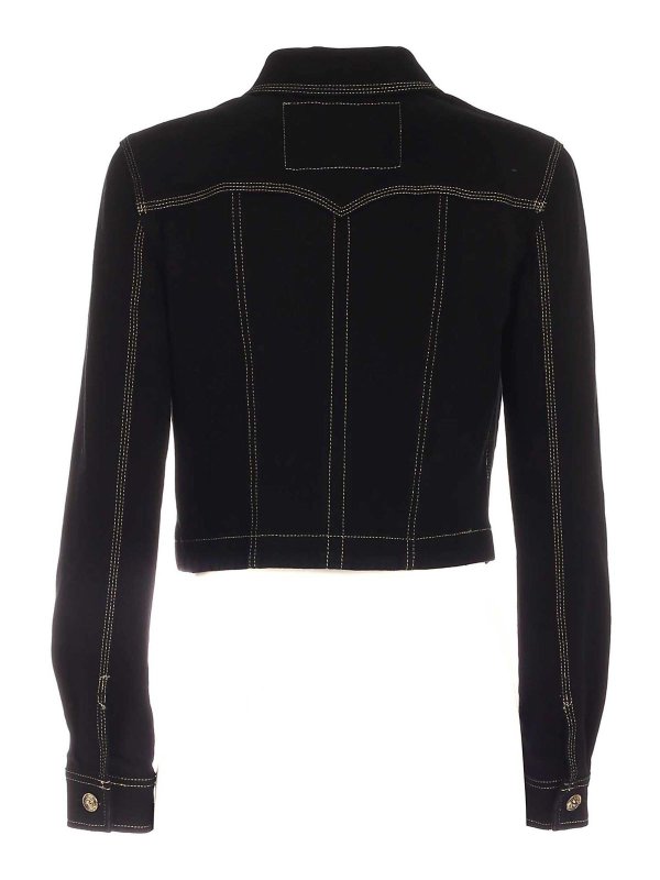 Versace Jeans Couture: Jeansjacken online - Jeansjacke - Schwarz