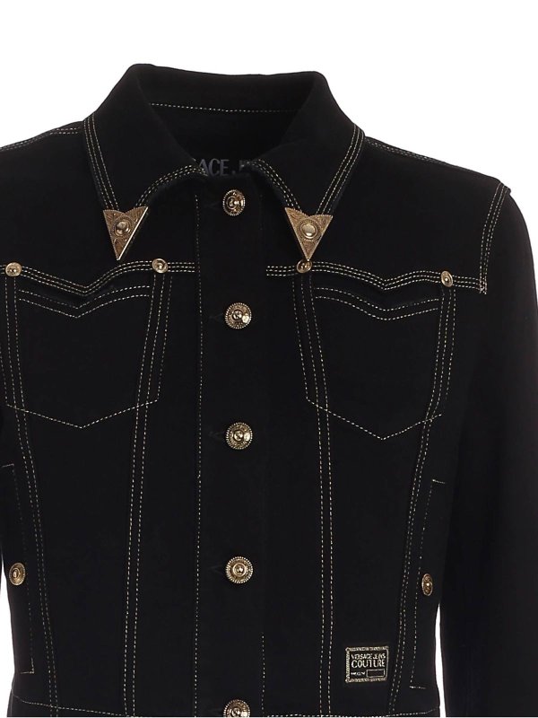 iKRIX Versace Jeans Couture: Jeansjacken - Jeansjacke - Schwarz