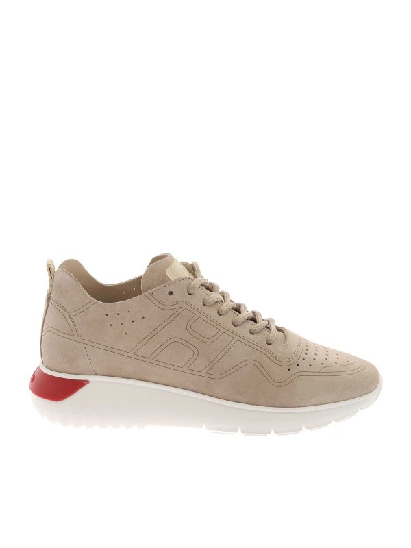 HOGAN: sneakers - Sneakers Interactive³ color tortora