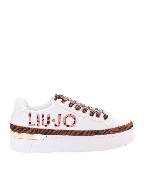 Liu Jo: Chaussures de sport - Baskets - Marron