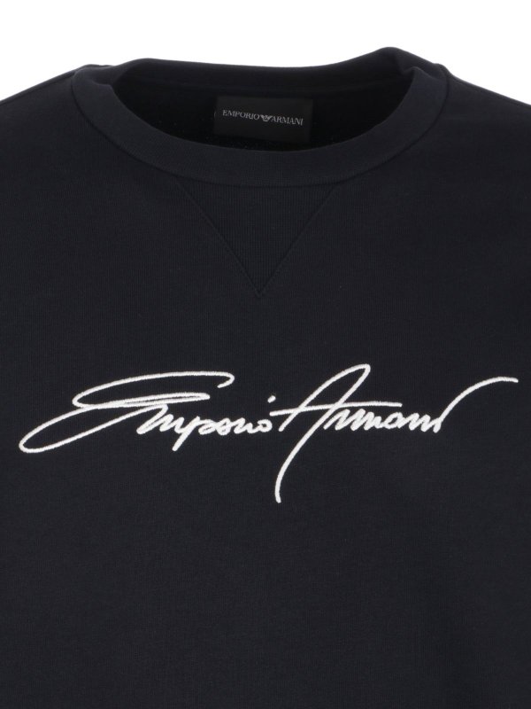 iKRIX EMPORIO ARMANI: スウェット＆セーター - スウェットシャツ/セーター - ブルー