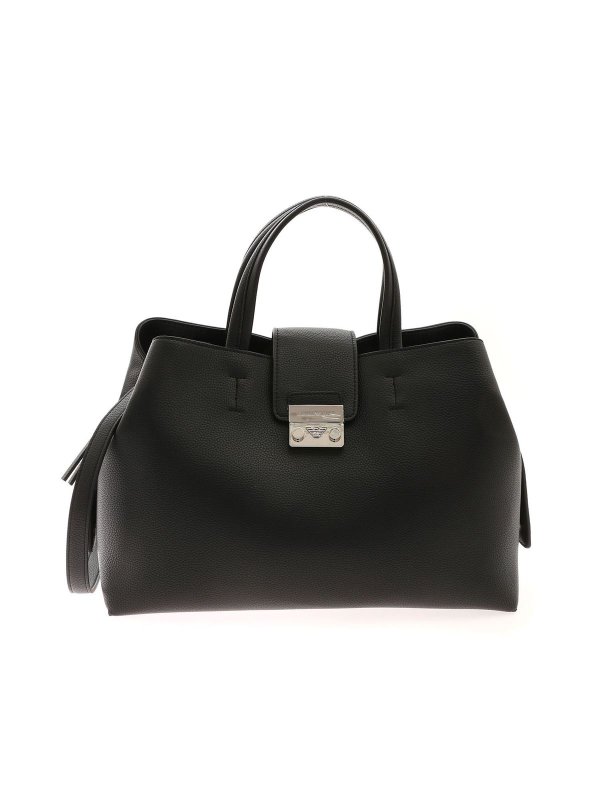 EMPORIO ARMANI: トートバッグ - トートバッグ - 黒
