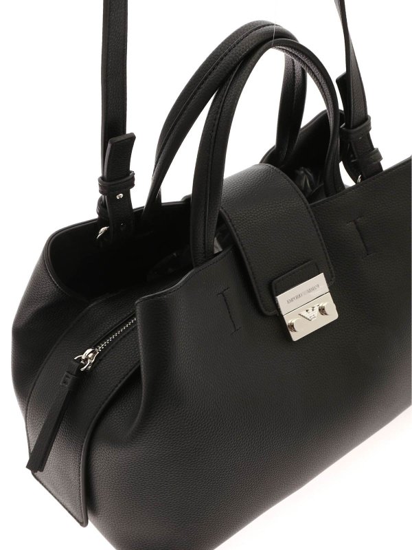 トートバッグ - 黒 shop online: EMPORIO ARMANI