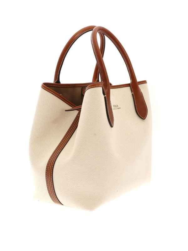 POLO RALPH LAUREN: Handtaschen online - Shopper - Weiß