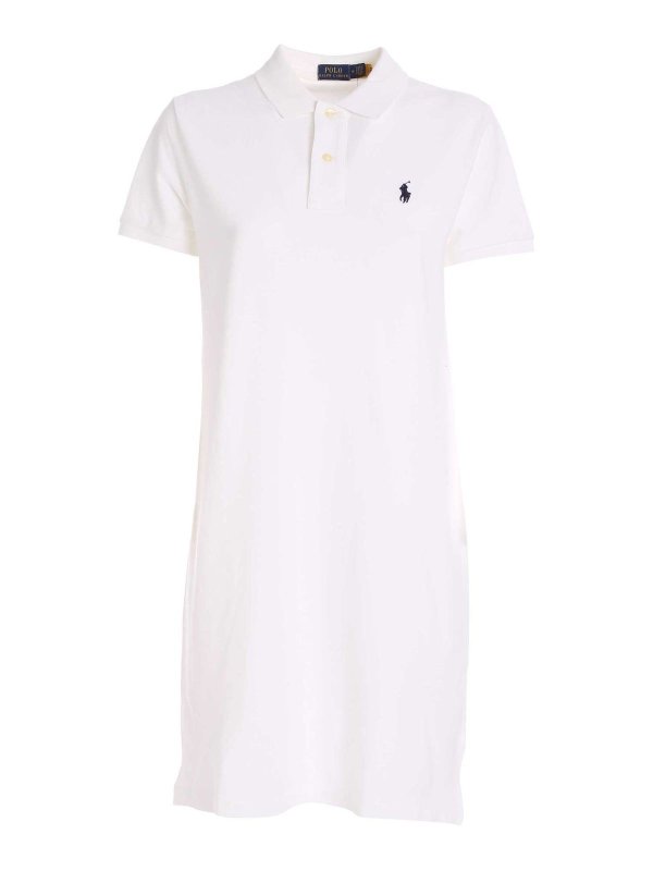 POLO RALPH LAUREN: Vestidos cortos - Vestido Corto - Blanco