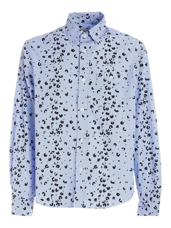KENZO: Hemden - Hemd - Hellblau