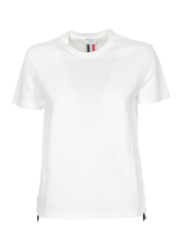 THOM BROWNE: T-shirts - T-Shirt - Weiß