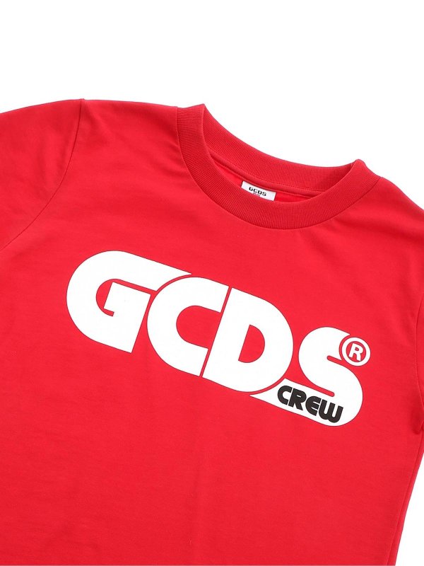 iKRIX GCDS: T-shirts - T-Shirt - Rot