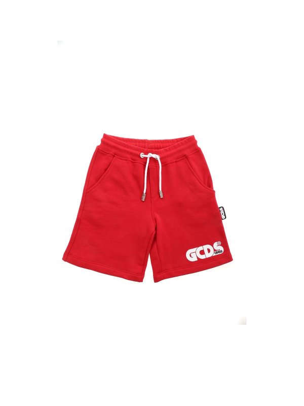 GCDS: Pantalones - Pantalón - Rojo