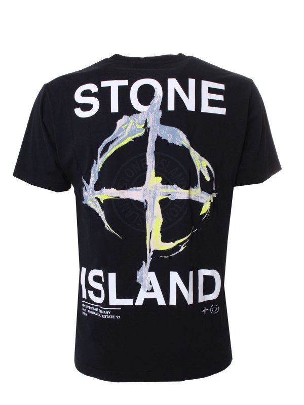 STONE ISLAND: Tシャツ online - Tシャツ - Marble Three