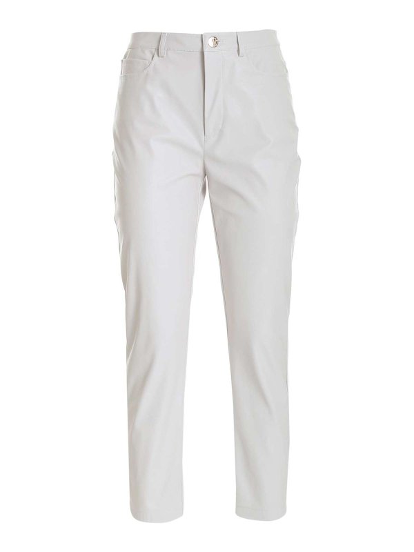 Pinko: Lederhosen - Lederhose - Weiß