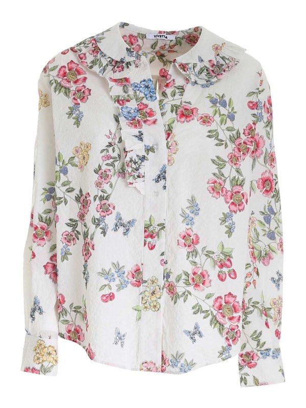 Vivetta: blouses - Ruffles blouse 