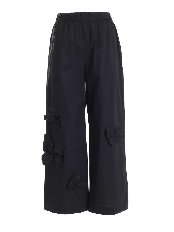 Vivetta: Pantalons casual - Pantalons Décontractés - Noir
