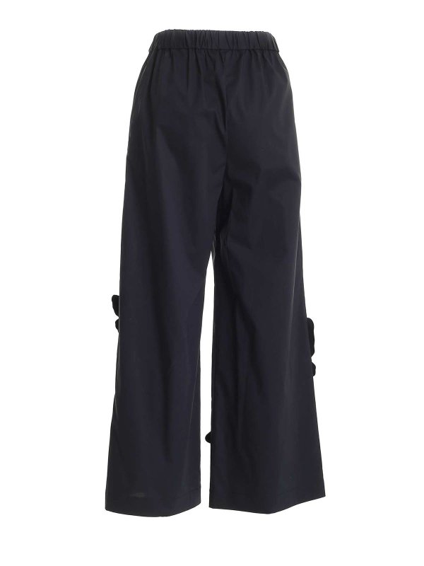 Vivetta: Pantalons casual online - Pantalons Décontractés - Noir