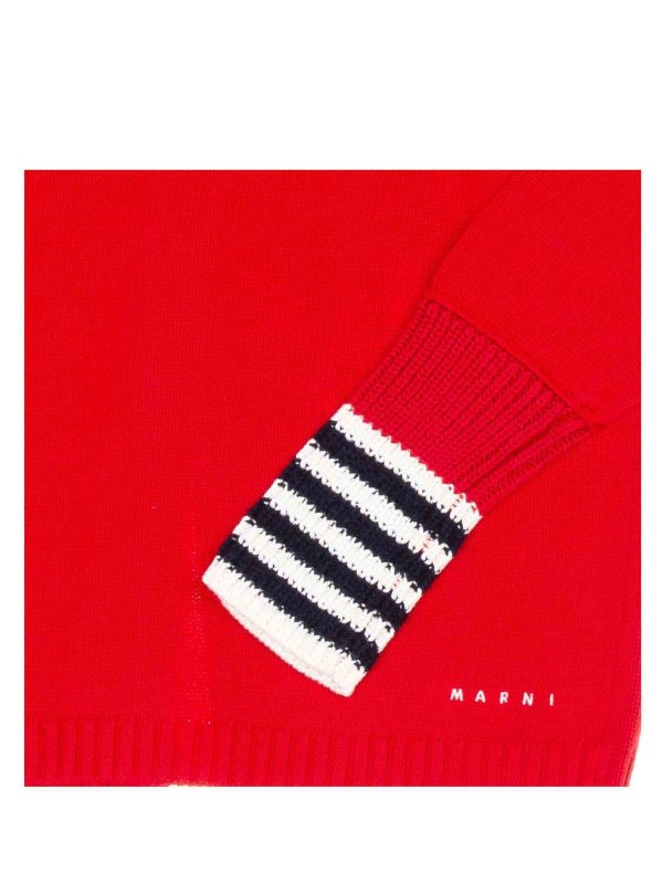 iKRIX Marni: ニットウェア - ニット - 赤