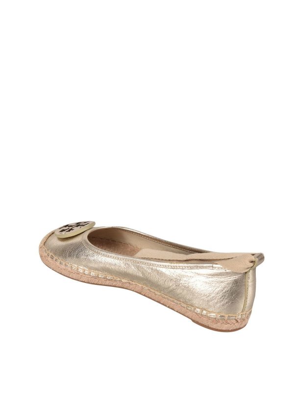 iKRIX TORY BURCH: espadrilles - Minnie espadrilles in Spark Gold color