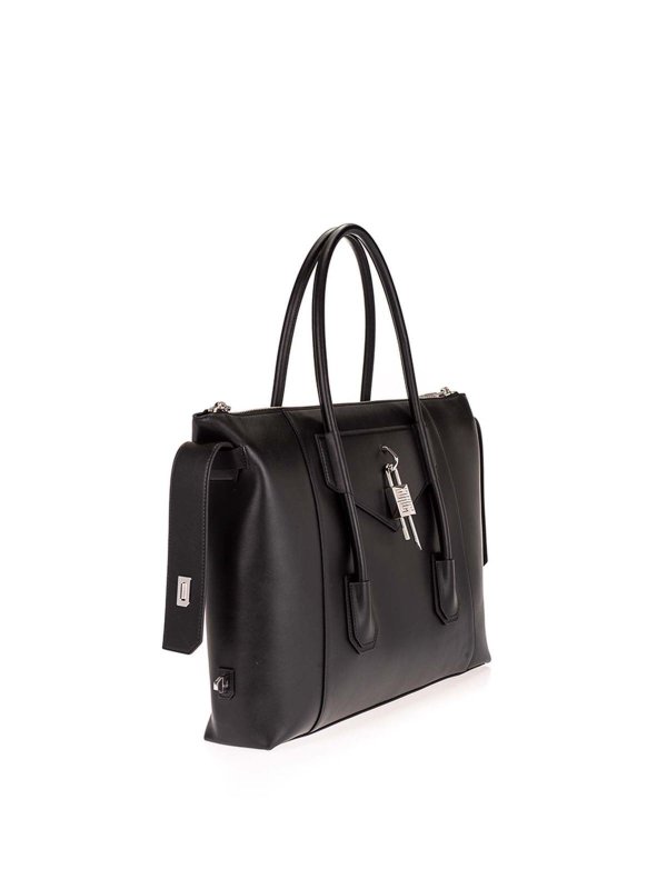 GIVENCHY: Bolsos de hombro online - Antigona Soft Lock M - Negro