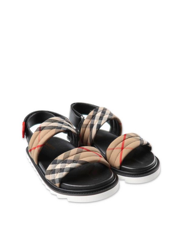 BURBERRY: サンダル - サンダル - ベージュ