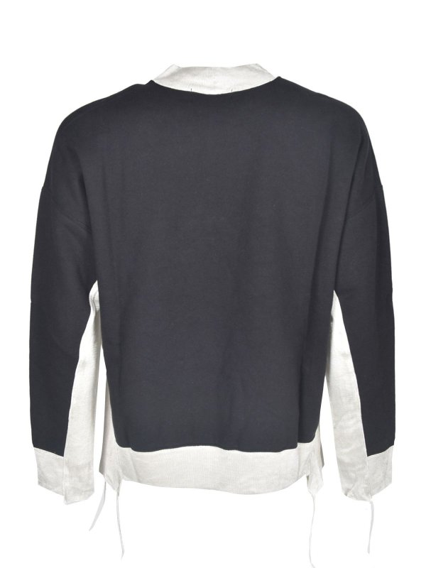 AMBUSH: Sweatshirts & Sweaters online - Branded sweatshirt in blue and grey