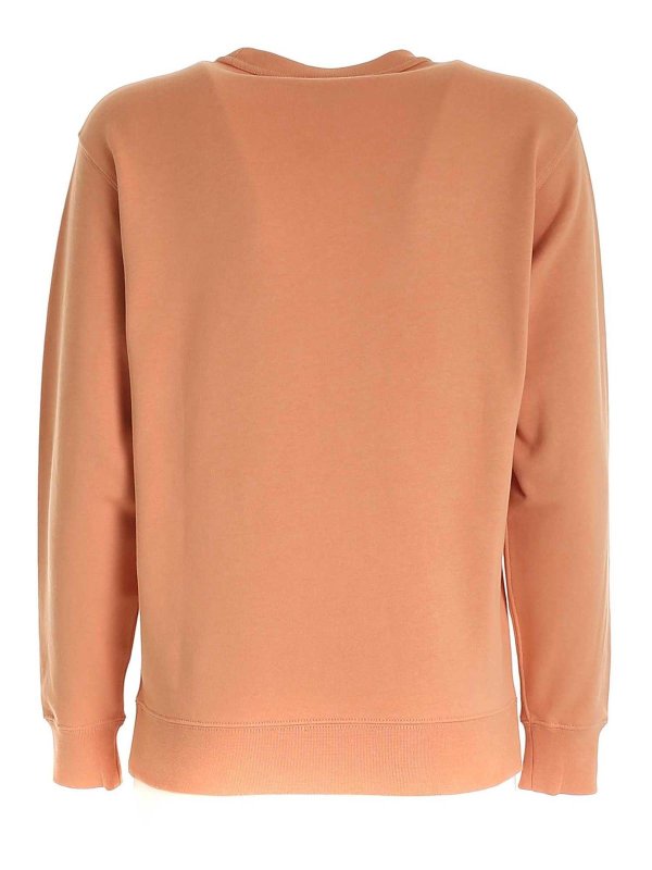 KENZO: Sweatshirts & Sweaters online - Kenzo logo sweatshirt in orange