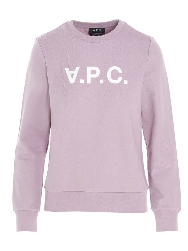 A.P.C.: Sweatshirts & Pulls - Sweat-Shirts - Violet