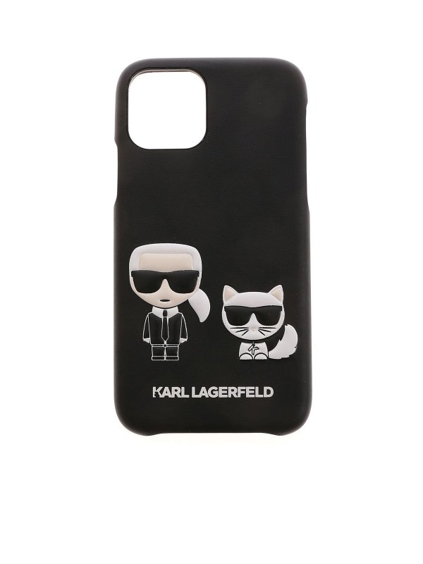 KARL LAGERFELD: Fundas y Covers - Funda - Karl And Choupette Iphone11