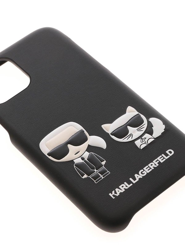 iKRIX KARL LAGERFELD: Fundas y Covers - Funda - Karl And Choupette Iphone11