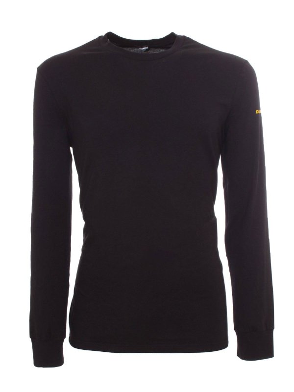 DSQUARED2: Camisetas - Camiseta - Negro