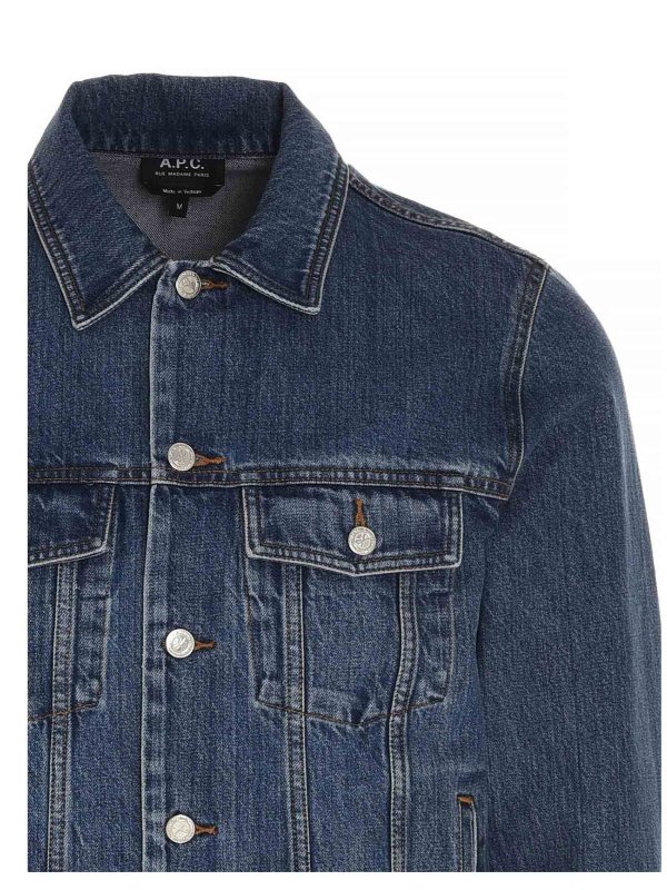 iKRIX A.P.C.: デニムジャケット - デニムジャケット - Charles