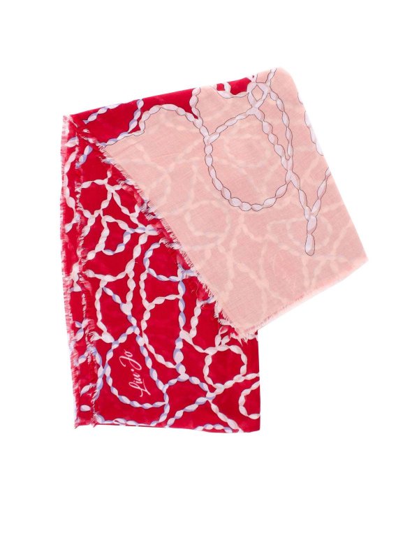 Liu Jo: スカーフ - スカーフ - 赤