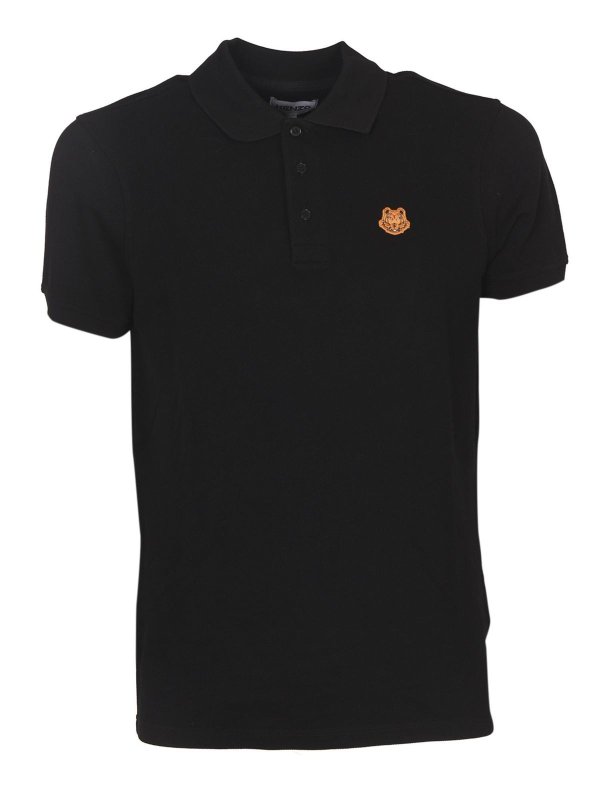 KENZO: Polos  - Polo - Noir
