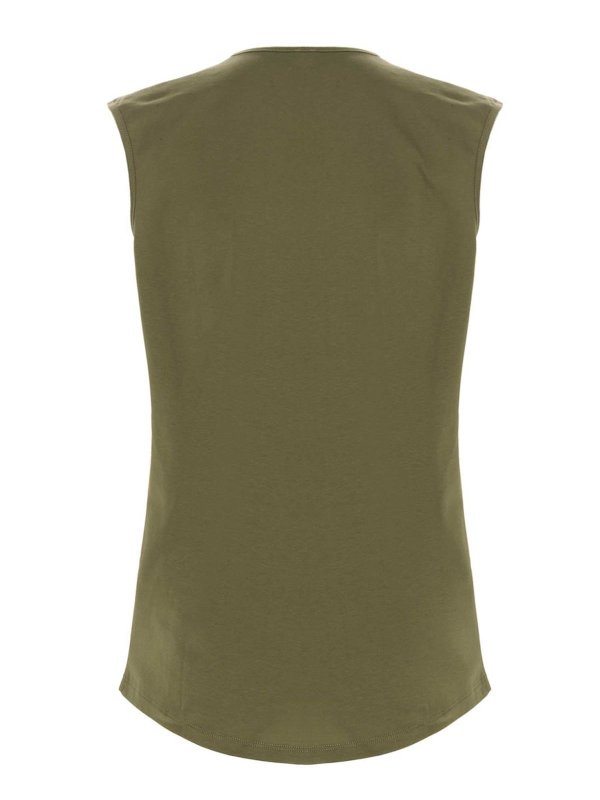 Balmain: Tops und Blusen online - Oberteil - Grün