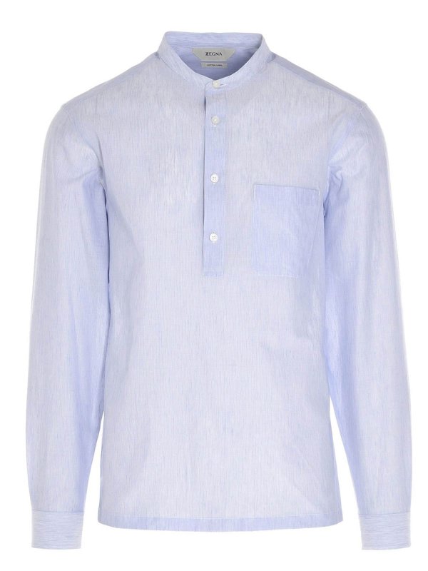 Z ZEGNA: Hemden - Hemd - Hellblau