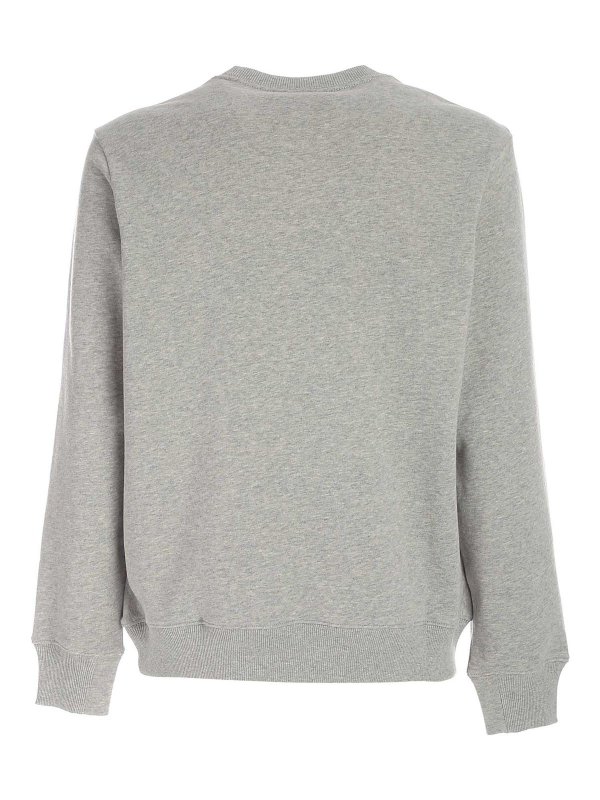 PAUL SMITH: Felpe e maglie online - Felpa grigia con ricamo zebra