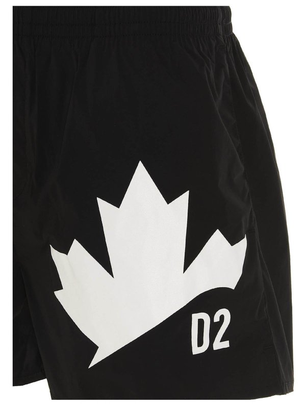 iKRIX DSQUARED2: Shorts de bain - Short De Bain - Noir