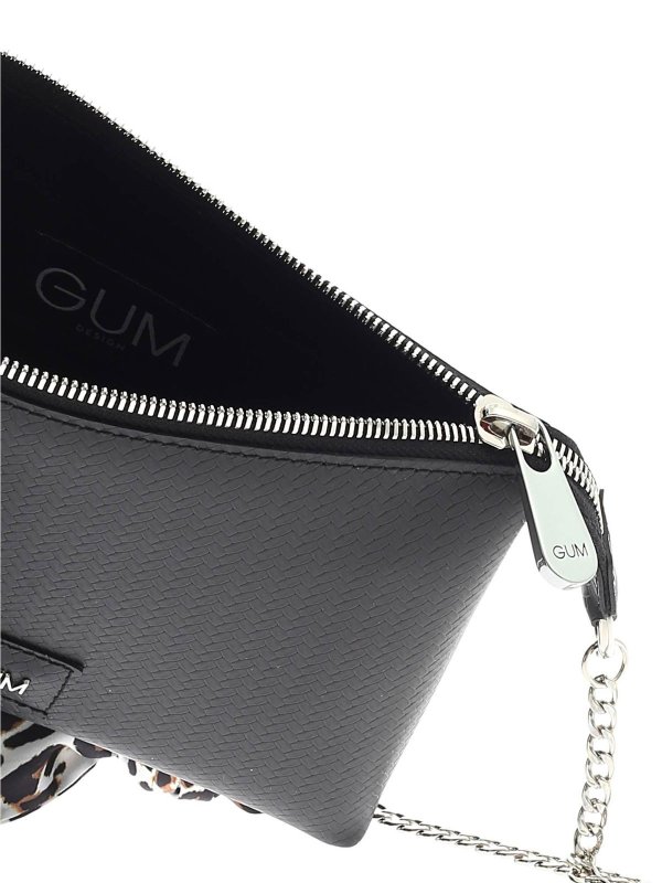 クロスボディバッグ - 黒 shop online: Gum Gianni Chiarini