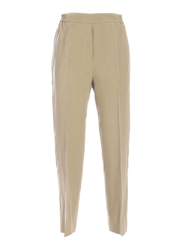 ETRO: casual trousers - Jogging pants in beige