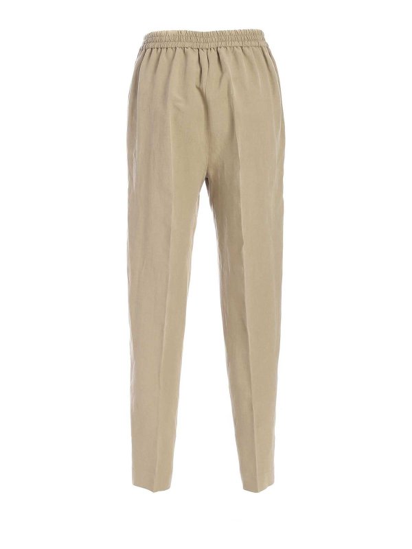 ETRO: casual trousers online - Jogging pants in beige