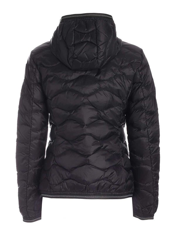 BLAUER: giacche imbottite online - Piumino con cappuccio nero