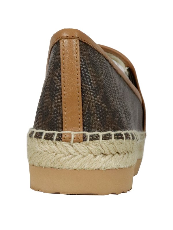 iKRIX MICHAEL KORS: espadrilles - Logoed leather espadrilles