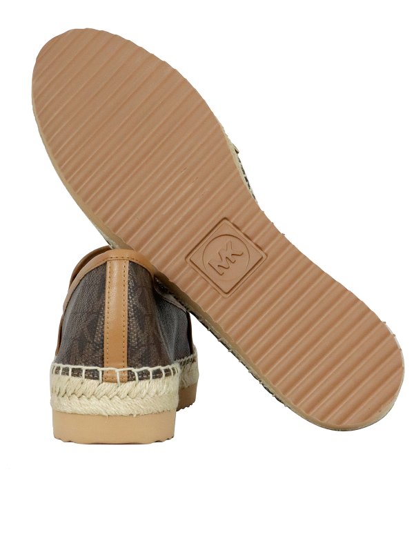MICHAEL KORS buy online Logoed leather espadrilles