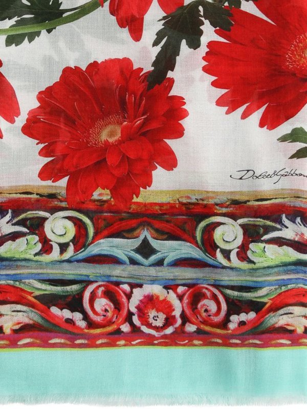 DOLCE & GABBANA: Bufandas y pañuelos online - Bufanda - De Flores