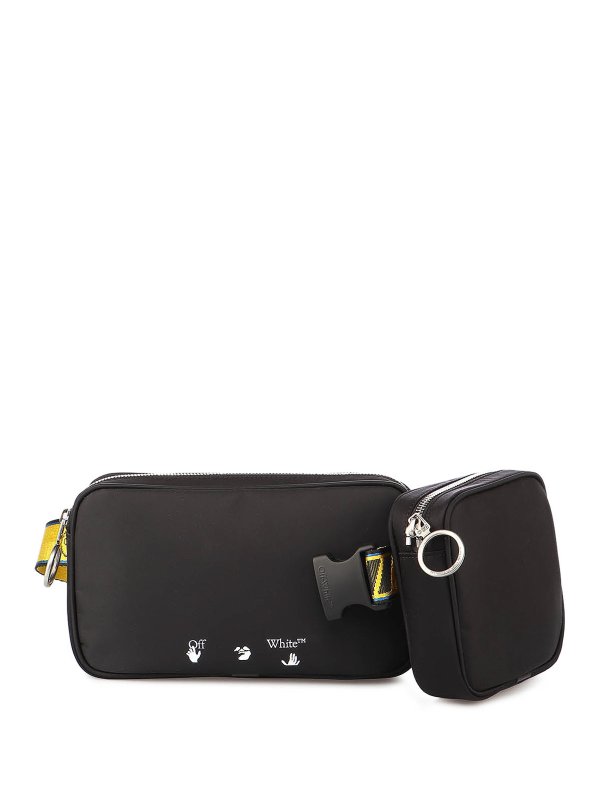 OFF-WHITE: Bauchtaschen - Bauchtasche - Schwarz