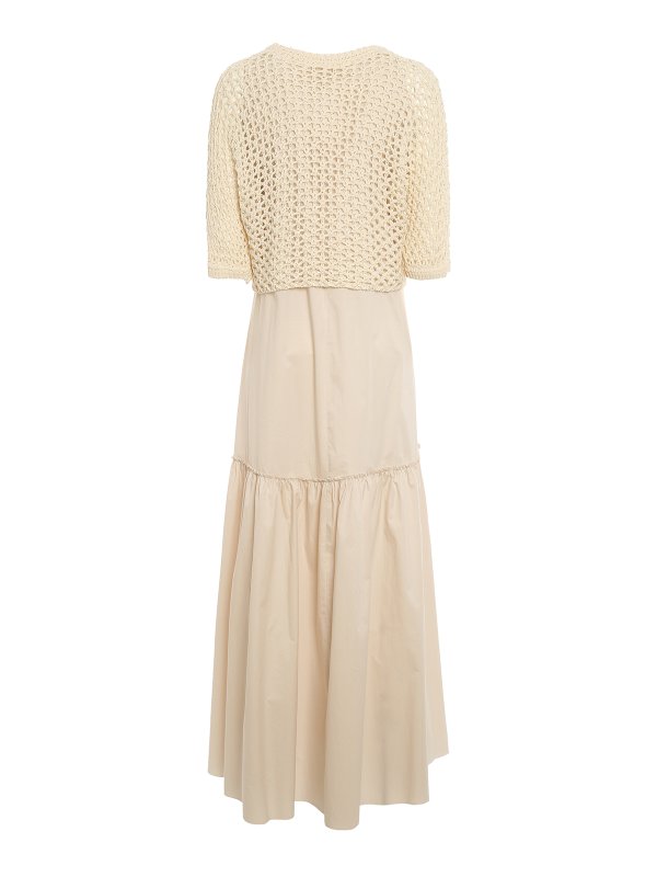 PESERICO: マキシドレス online - マキシドレス - クリーム