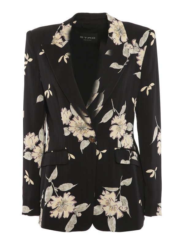 ETRO: Blazer - Blazer - Blumenmuster