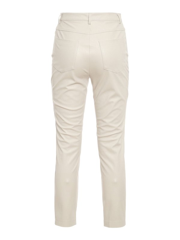Pinko: pantaloni in pelle online - Pantaloni Susan 14