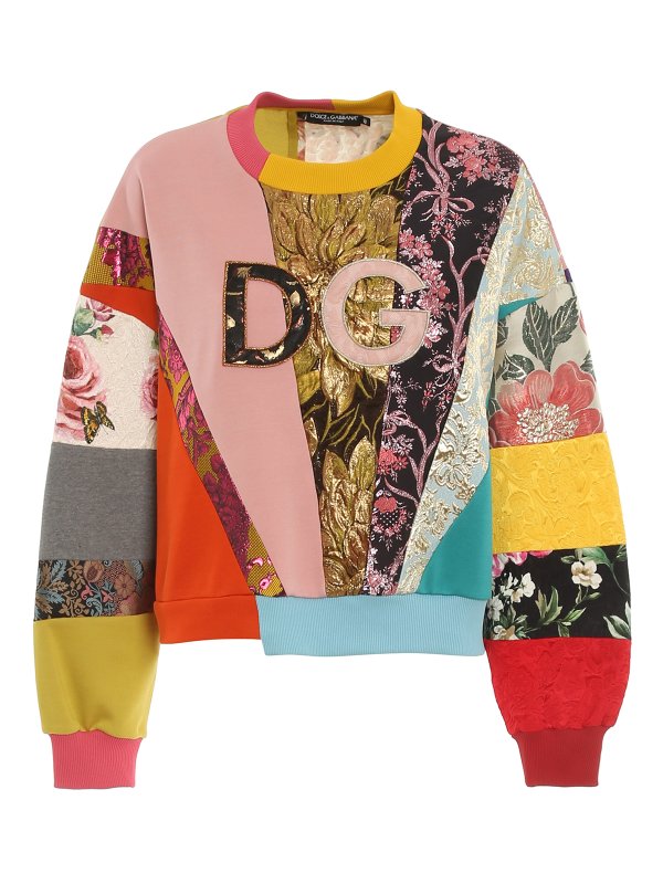 DOLCE & GABBANA: Sweatshirts und Pullover - Sweatshirt - Bunt