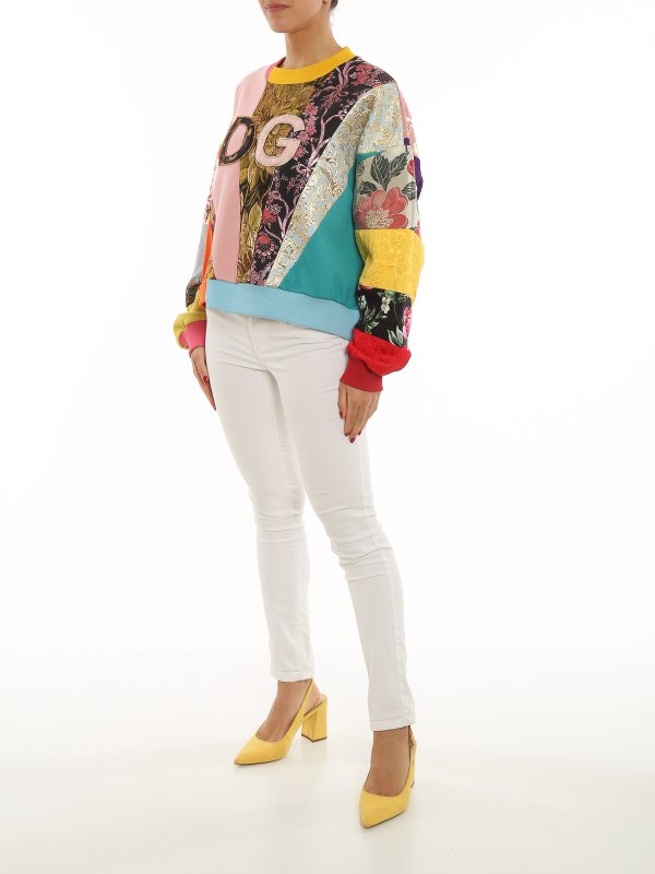 DOLCE & GABBANA: Sweatshirts und Pullover online - Sweatshirt - Bunt